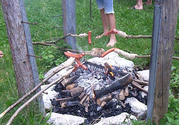 Genuss am Lagerfeuer