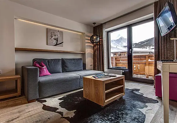 Zimmeransicht im Glanz & Glory Hotel