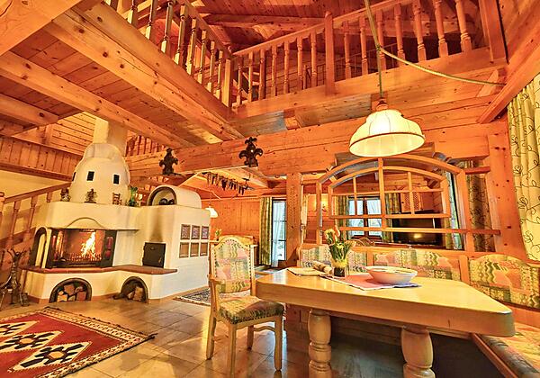 Glocknerhaus - Kaminwohnraum