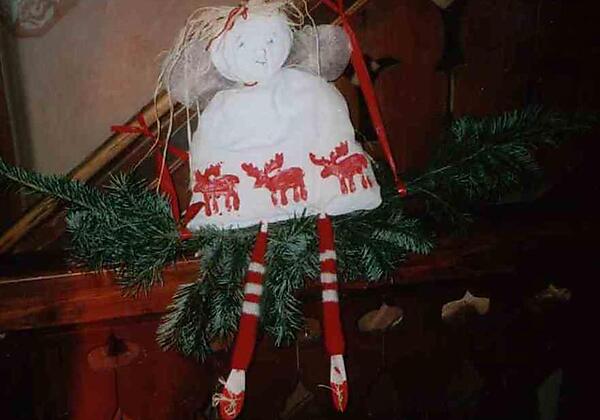 Weihnachtsengel Vorhaus