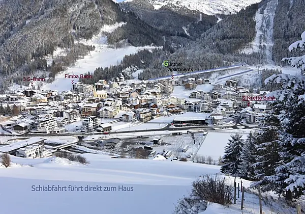 perfekte Lage Winter und Sommer