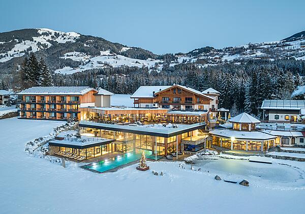 Gut Sonnberghof Naturhotel im Winterkleid