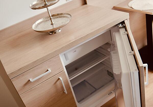 Kühlschrank im Zimmer