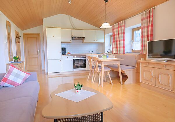 Wohnbereich - Fewo Blumenwiese