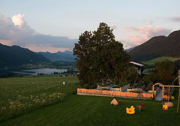 Seeblick in Abendstimmung