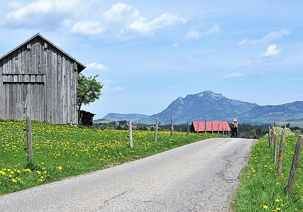 Haus Alpenblick - Umgebung Stadel