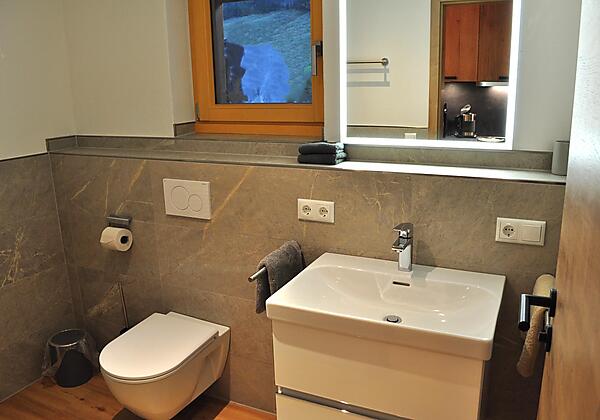 Ferienwohnung Terrasse Bad