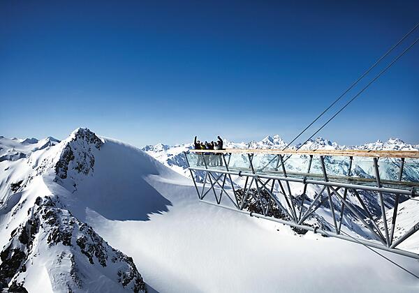 Felsteg Tiefenbachgletscher