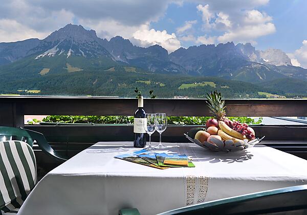 Ausblick Balkon (Kaisergebirge)