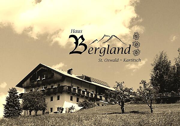 Haus sepia mit logo Sommer