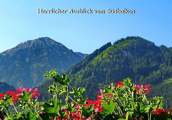 Ausblick Wohnung Breitenberg