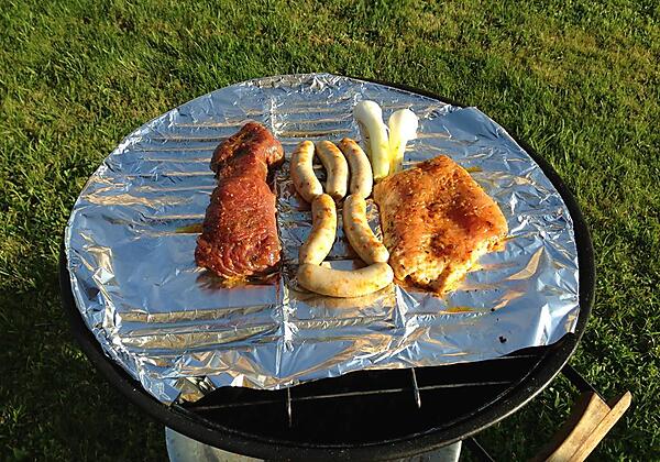 Grillen im Garten