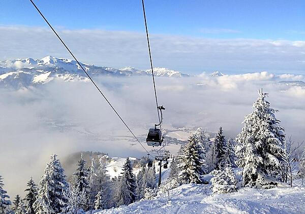 6 Minuten zum Skigebiet Unterberg