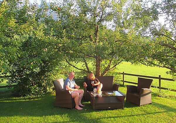 Kuschelecke im Garten