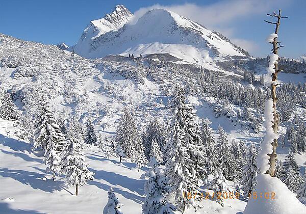 Romantische Winterlandschaft