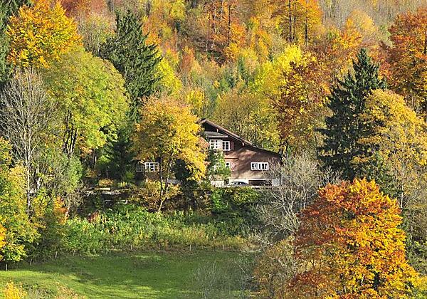 Haus Bürgle im Herbst