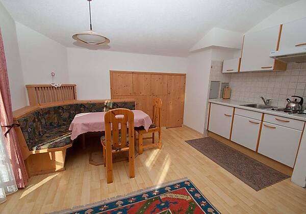 Ferienwohnung Wohnraum mit Kochnische