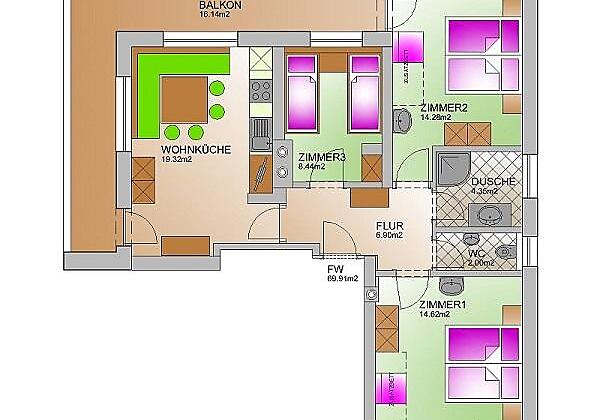 neuer grundriss ferienwohnung
