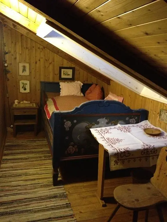 Dachkammer blau "Erholung"