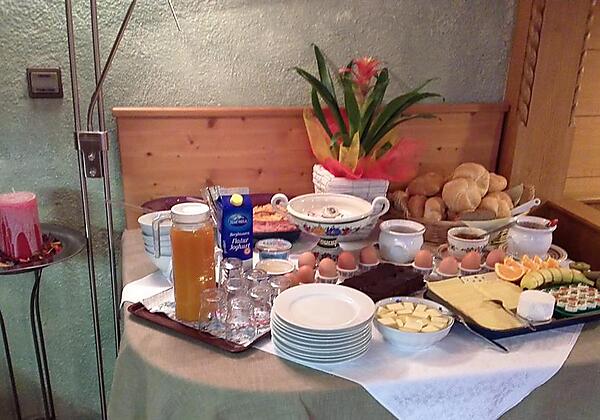 Frühstücksbuffet