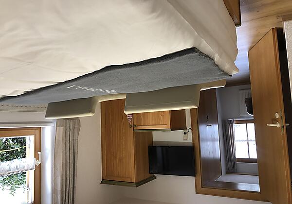 Blick Schlafzimmer Richung Küche