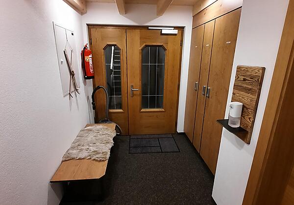 Eingangsbereich mit Schuhtrockner