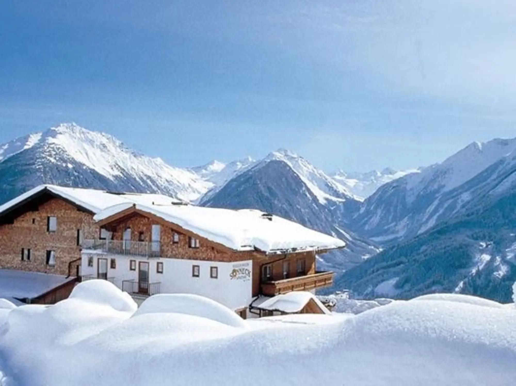 Haus im Winter