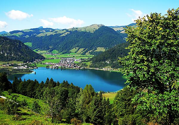 Blick auf Walchsee