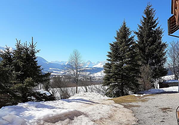 Balkonaussicht - Haus Löger Apartments - Windischg