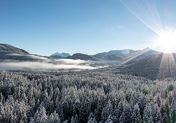 Neuschnee in Leutasch