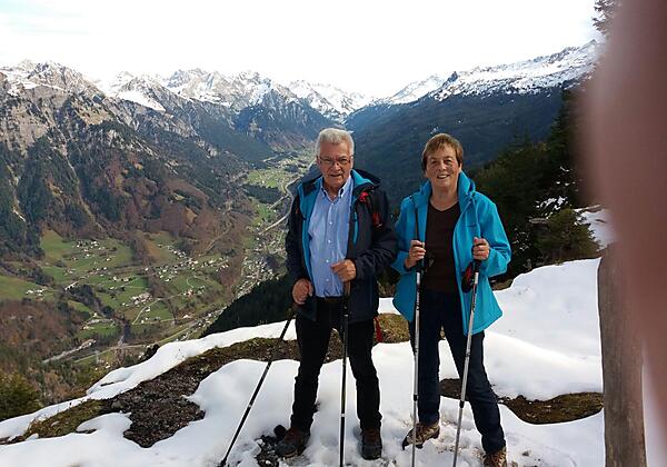 Emmi und Willi Kristberg  Klostertal bis Flexen
