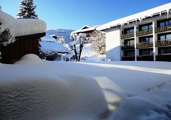 Haus Obermaiselstein im Winter