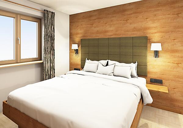 FeWo Rotspitz - Elternschlafzimmer