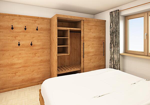 FeWo Rotspitz - Elternschlafzimmer