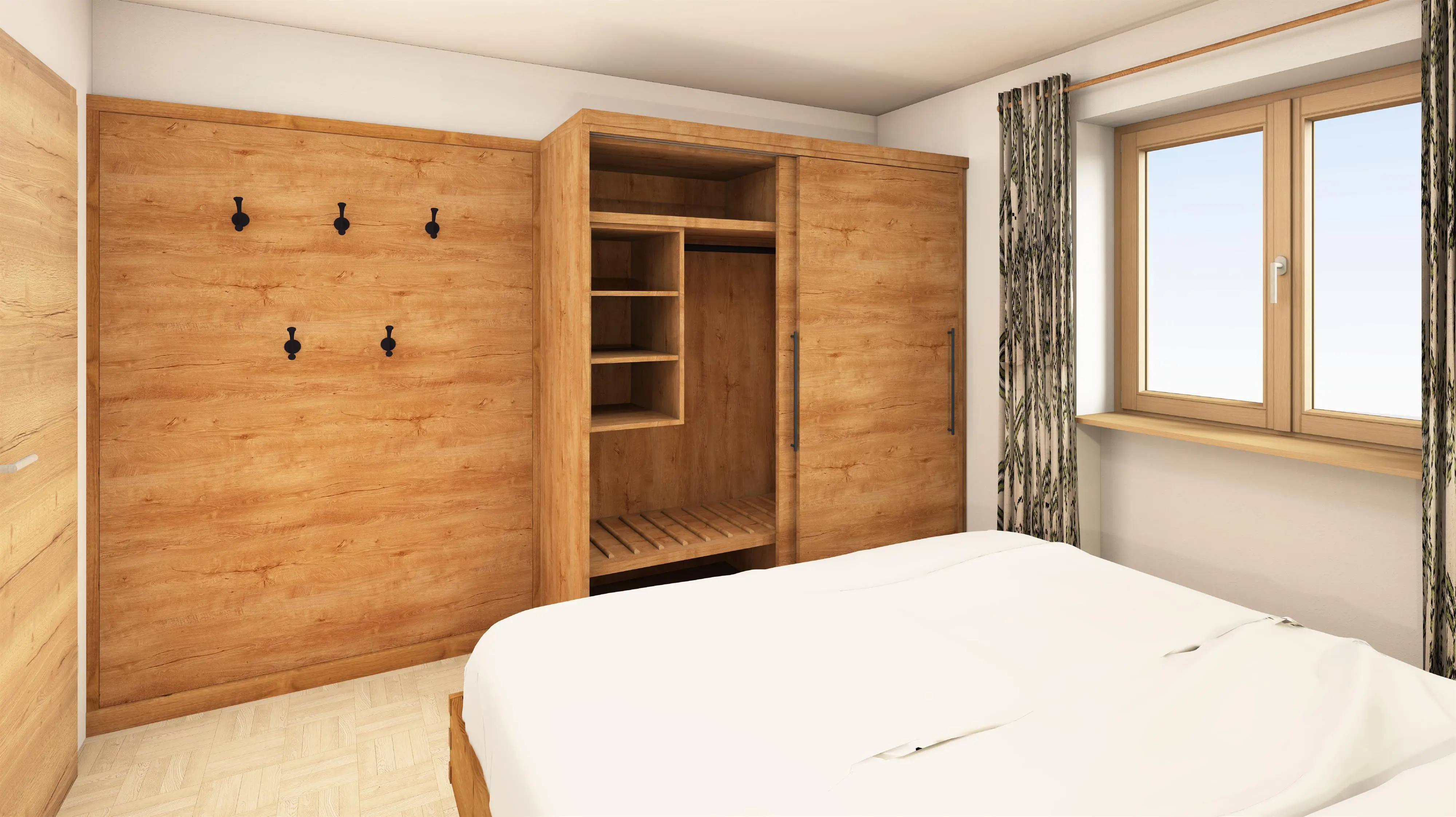 FeWo Rotspitz - Elternschlafzimmer