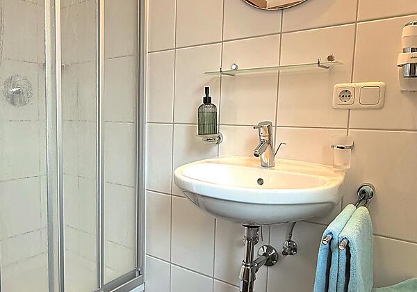 Dusche Ferienwohnung Muttekopf