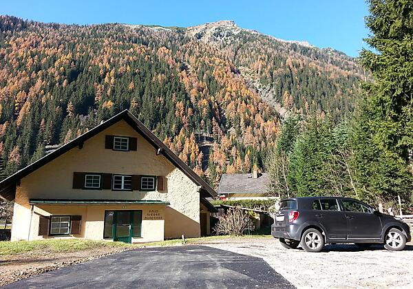 Haus Rieger Parkplatz