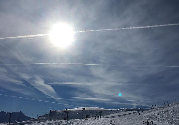 im Skigebiet Hochzillertal, Kaltenbach