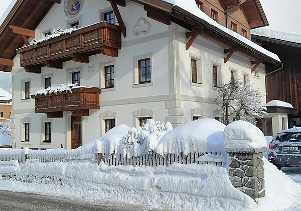 Haus im Winter