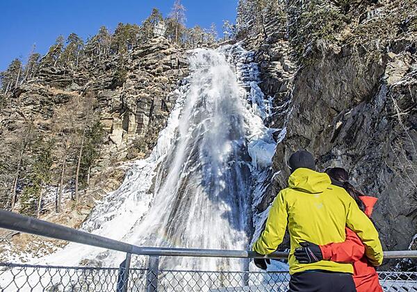 Stuibenfall im Winter