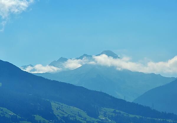Aussicht vom Gästehaus Schroll