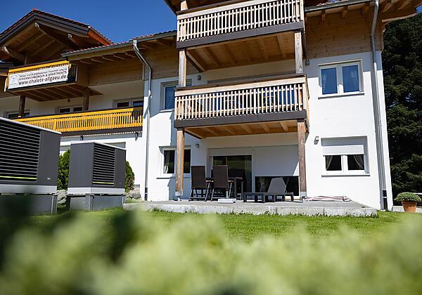 Haus Stoll Ferienhaus Seitenansicht Fischen