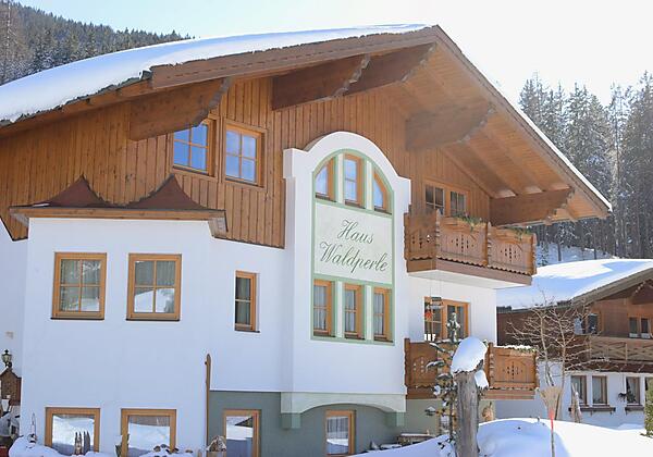 Winteransicht Haus Waldperle