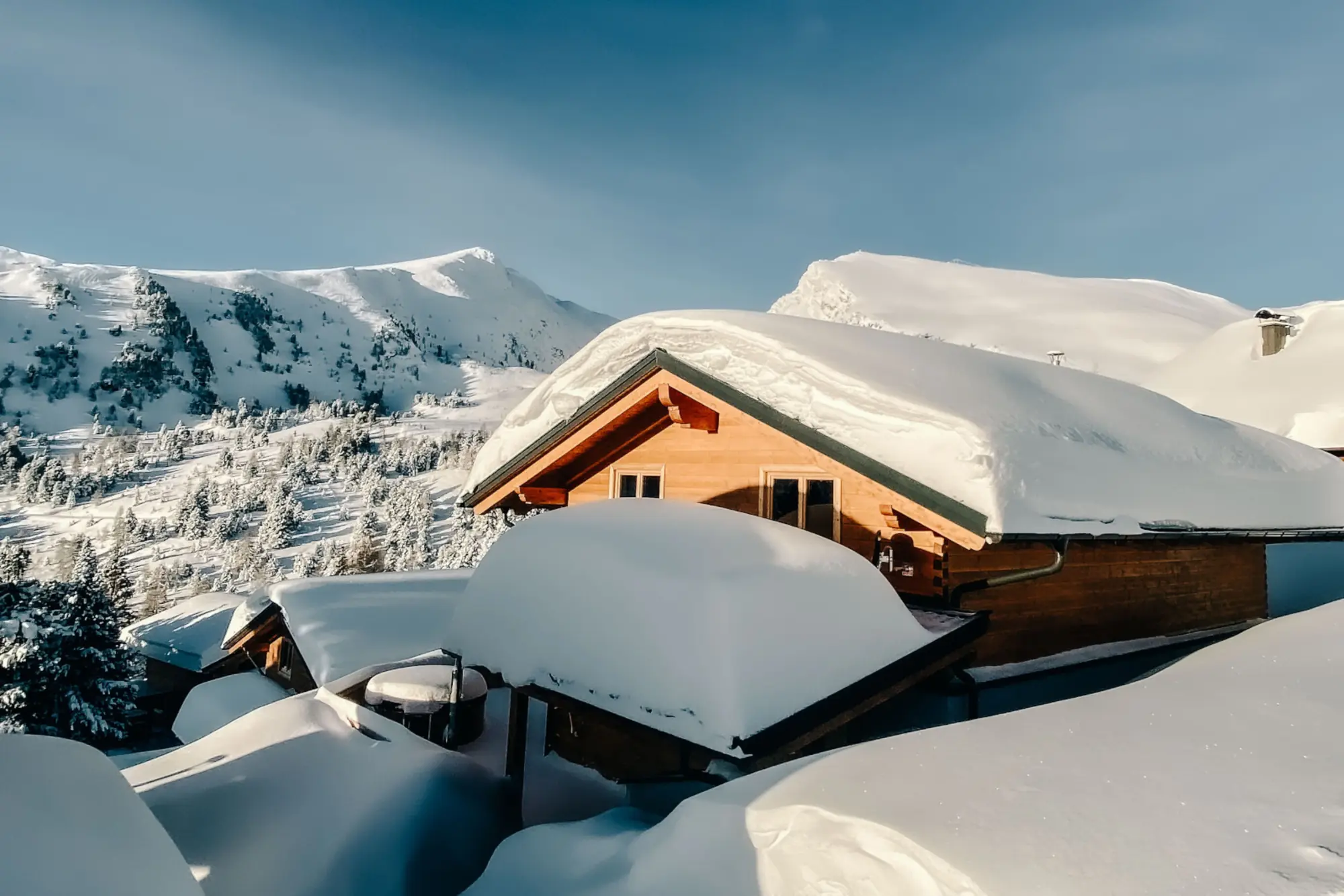 Luxuschalet Bergwinter - Ausblick