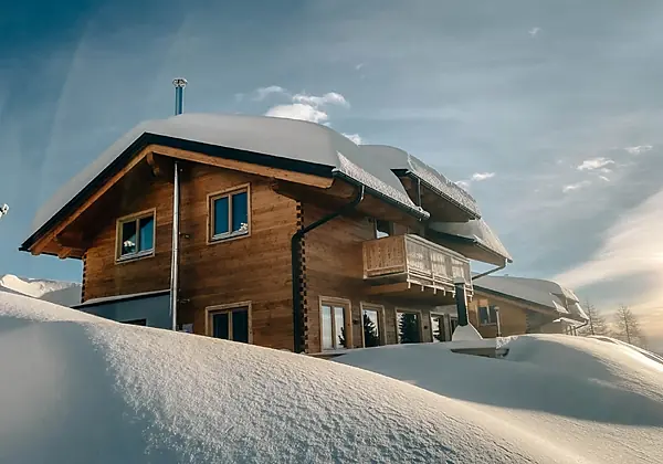 Luxuschalet Bergwinter - Außenansicht