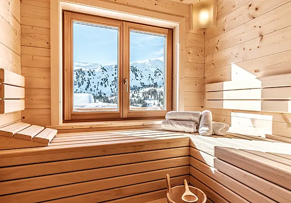 Luxuschalet Bergwinter -  Sauna