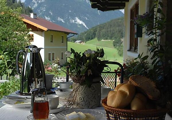 Frühstück im Grünen