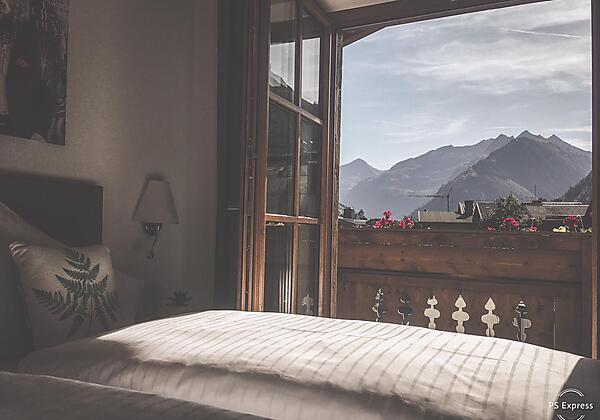 Ausblick auf die Berge