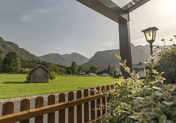 Frühstück Terrasse Sommer
