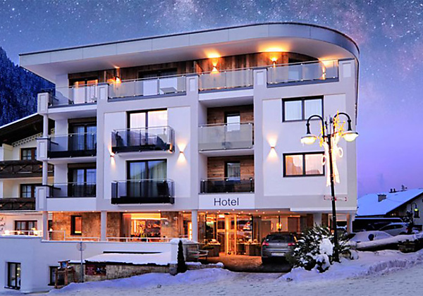 Hotel Arnika in Ischgl im Winter